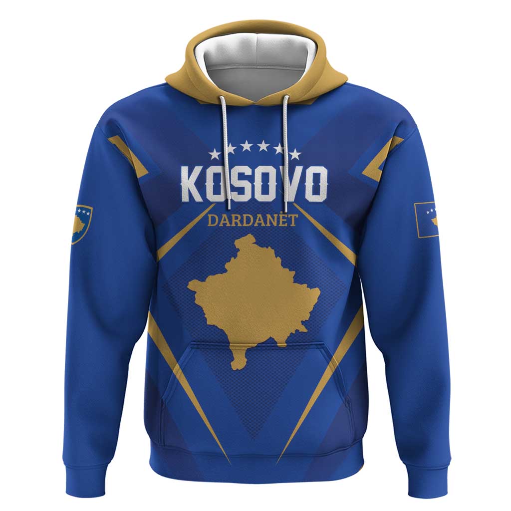 Custom Football 2026 Kosovo Hoodie Dardanet Go Glory