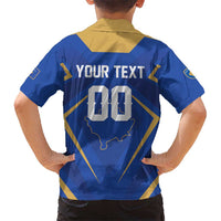 Custom Football 2026 Kosovo Kid Hawaiian Shirt Dardanet Go Glory