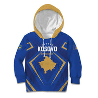 Custom Football 2026 Kosovo Kid Hoodie Dardanet Go Glory