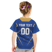 Custom Football 2026 Kosovo Kid T Shirt Dardanet Go Glory