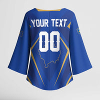 Custom Football 2026 Kosovo Kimono Sleeve Blouse Dardanet Go Glory
