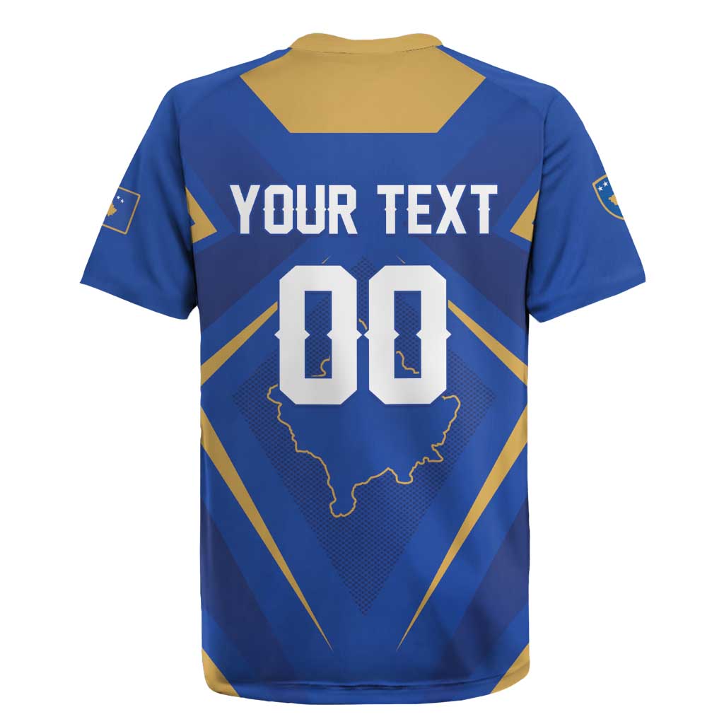 Custom Football 2026 Kosovo Rugby Jersey Dardanet Go Glory
