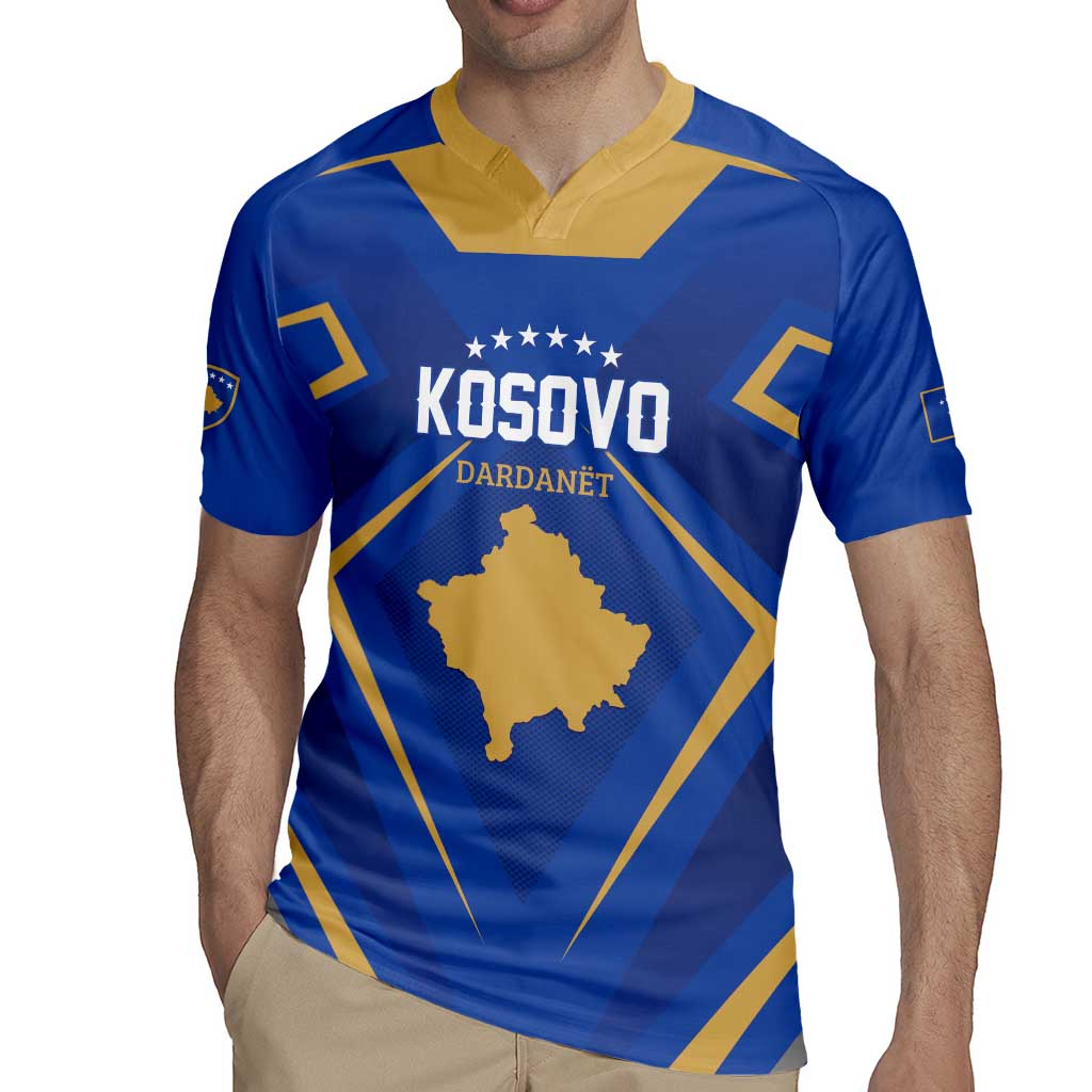 Custom Football 2026 Kosovo Rugby Jersey Dardanet Go Glory