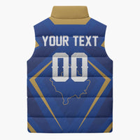 Custom Football 2026 Kosovo Sleeveless Puffer Jacket Dardanet Go Glory