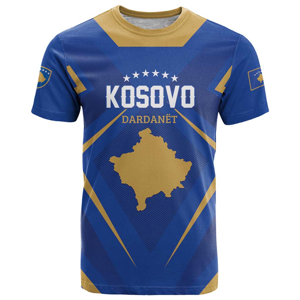 Custom Football 2026 Kosovo T Shirt Dardanet Go Glory