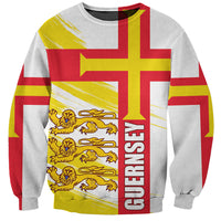 Guernsey Liberation Day Sweatshirt Guernesi Three Lion - Wonder Print Shop