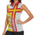 Guernsey Liberation Day Women Sleeveless Polo Shirt Guernesi Three Lion - Wonder Print Shop