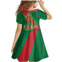 Turkmenistan Flag Day Family Matching Mermaid Dress and Hawaiian Shirt Turkmenistan Bitaraplygyn watanydyr - Wonder Print Shop