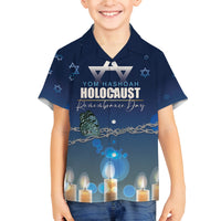 Yom HaShoah 2024 Family Matching Summer Maxi Dress and Hawaiian Shirt Holocaust Remembrance Day - Wonder Print Shop