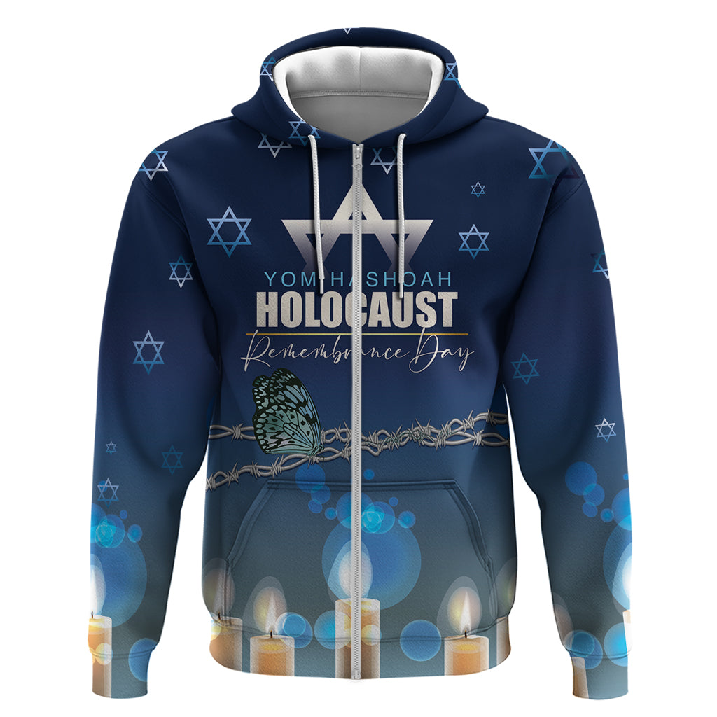 Yom HaShoah 2024 Hoodie Holocaust Remembrance Day - Wonder Print Shop