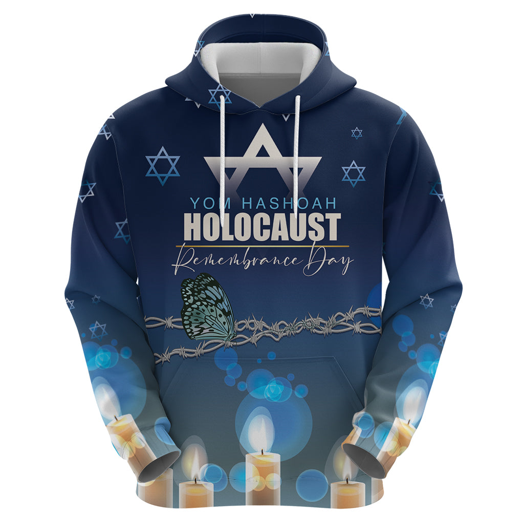 Yom HaShoah 2024 Hoodie Holocaust Remembrance Day - Wonder Print Shop