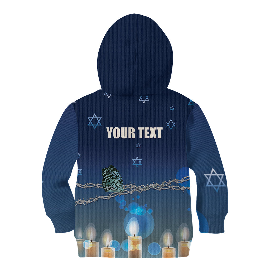 Yom HaShoah 2024 Kid Hoodie Holocaust Remembrance Day - Wonder Print Shop