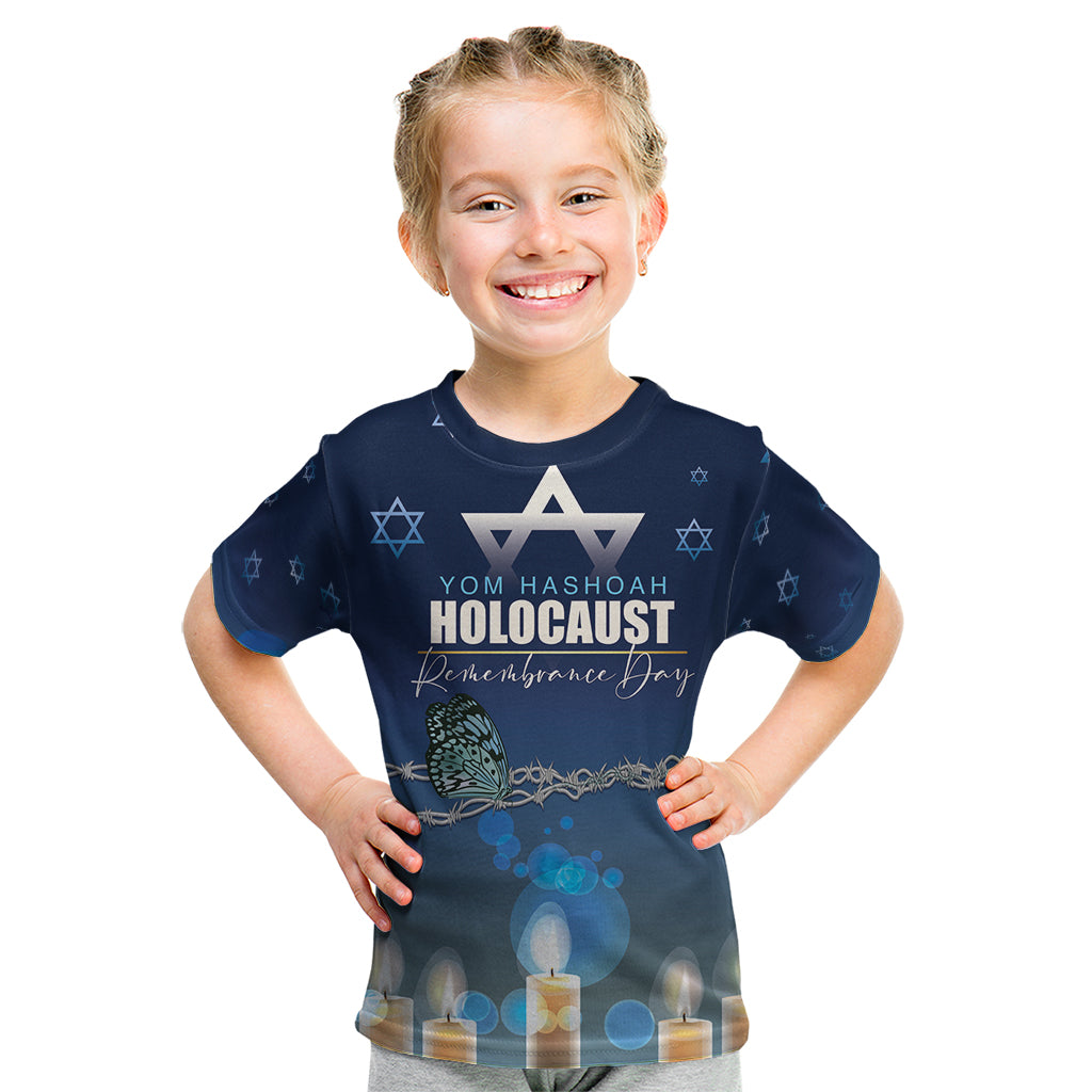 Yom HaShoah 2024 Kid T Shirt Holocaust Remembrance Day - Wonder Print Shop