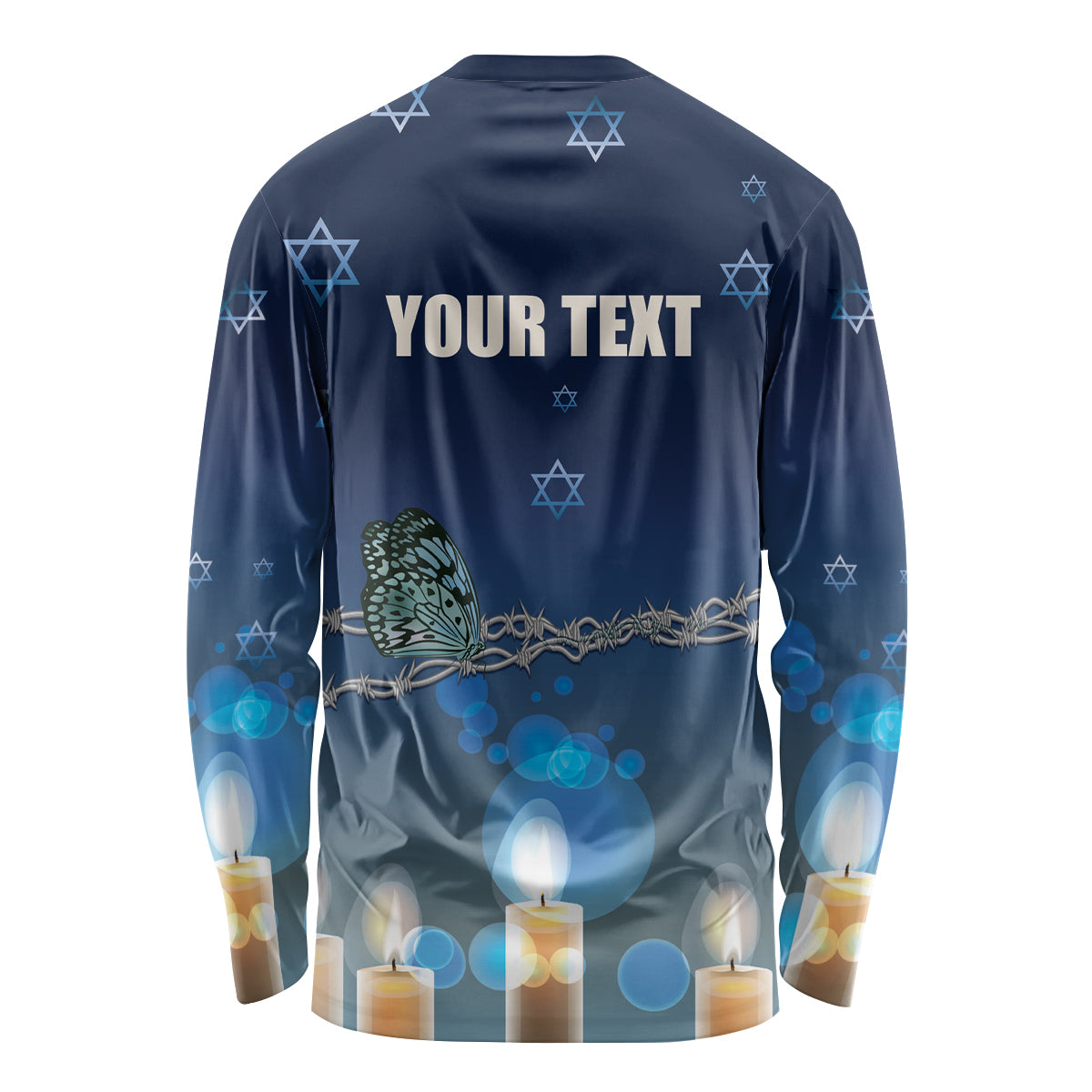 Yom HaShoah 2024 Long Sleeve Shirt Holocaust Remembrance Day - Wonder Print Shop