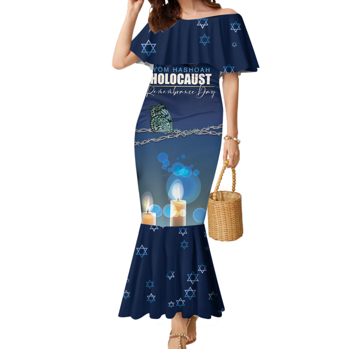 Yom HaShoah 2024 Mermaid Dress Holocaust Remembrance Day - Wonder Print Shop