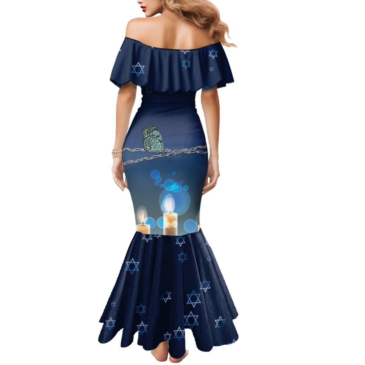 Yom HaShoah 2024 Mermaid Dress Holocaust Remembrance Day - Wonder Print Shop