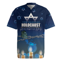 Yom HaShoah 2024 Rugby Jersey Holocaust Remembrance Day - Wonder Print Shop