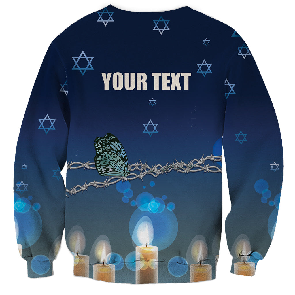 Yom HaShoah 2024 Sweatshirt Holocaust Remembrance Day - Wonder Print Shop