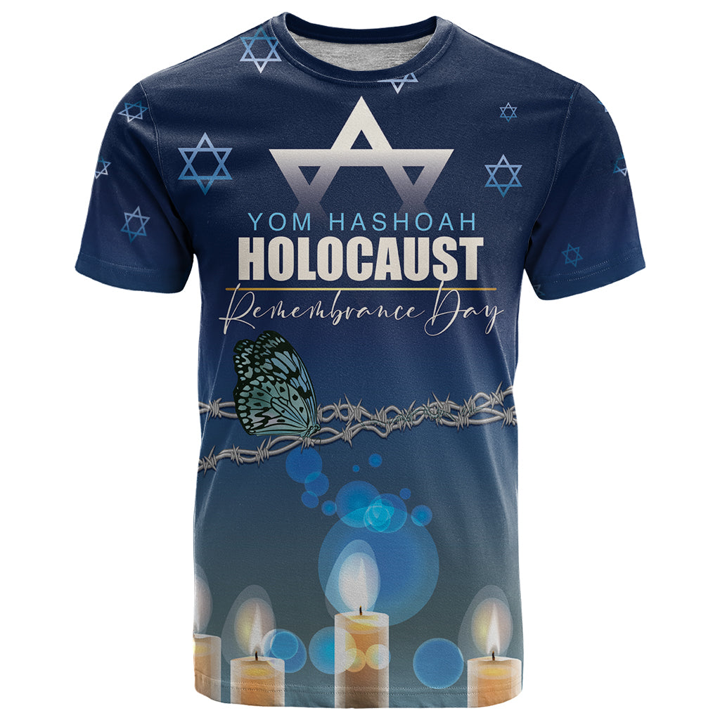 Yom HaShoah 2024 T Shirt Holocaust Remembrance Day - Wonder Print Shop