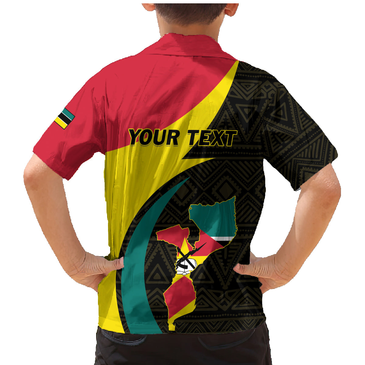 Mozambique Independence Day Family Matching Mermaid Dress and Hawaiian Shirt Muzambhiki 1975 Anniversary - Wonder Print Shop