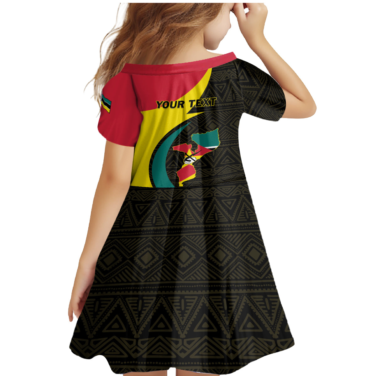 Mozambique Independence Day Family Matching Mermaid Dress and Hawaiian Shirt Muzambhiki 1975 Anniversary - Wonder Print Shop