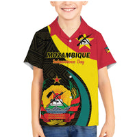 Mozambique Independence Day Family Matching Mermaid Dress and Hawaiian Shirt Muzambhiki 1975 Anniversary - Wonder Print Shop