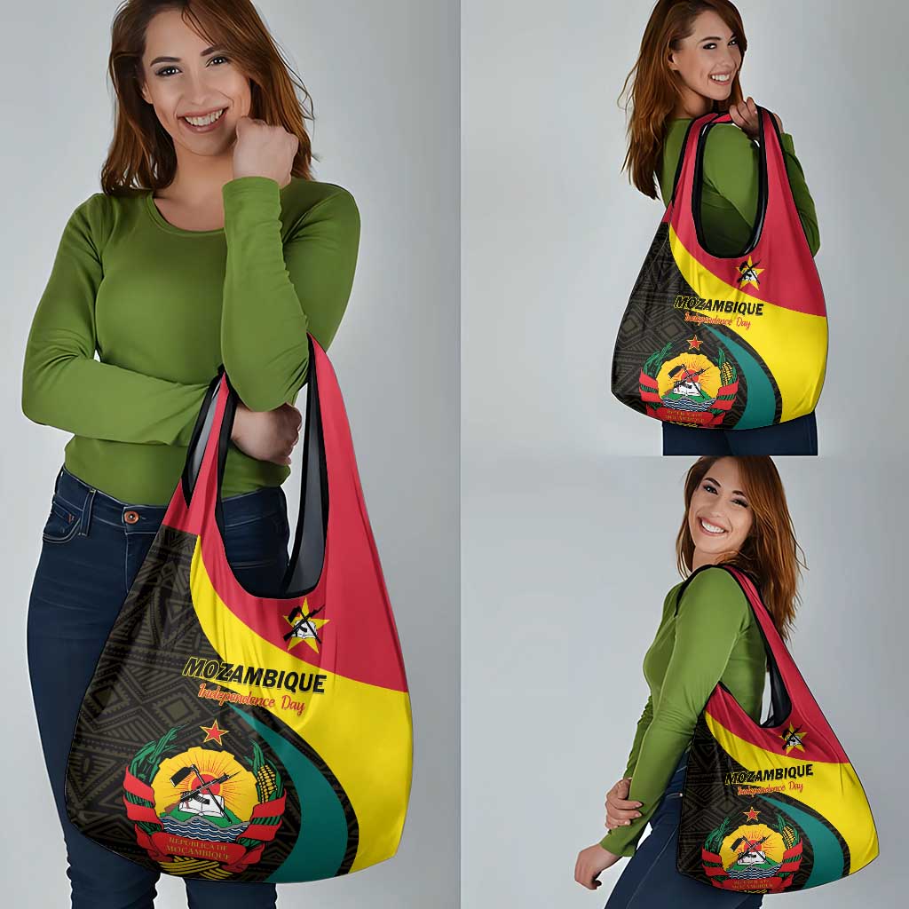 Mozambique Independence Day Grocery Bag Muzambhiki 1975 Anniversary