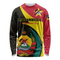 Mozambique Independence Day Long Sleeve Shirt Muzambhiki 1975 Anniversary - Wonder Print Shop