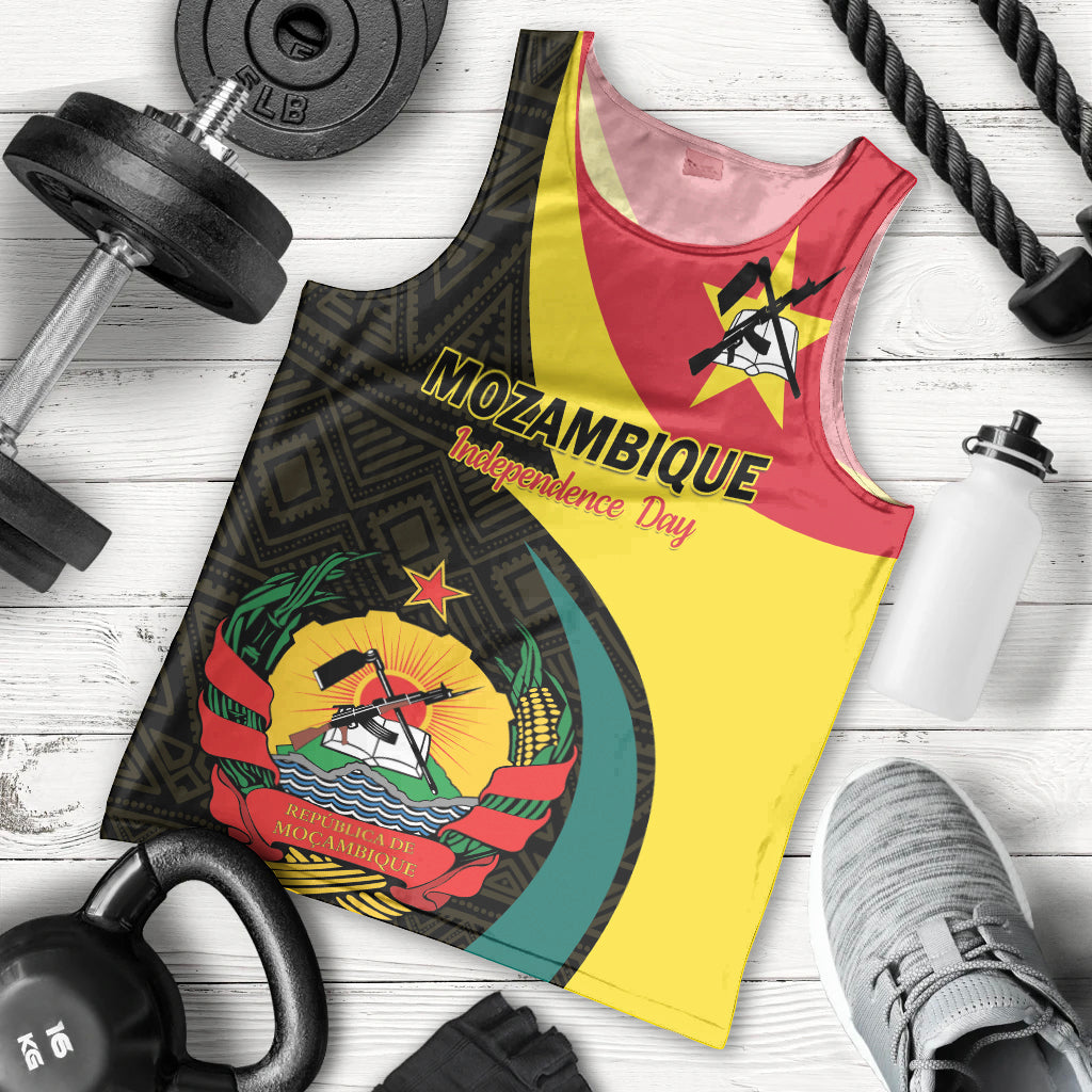 Mozambique Independence Day Men Tank Top Muzambhiki 1975 Anniversary - Wonder Print Shop