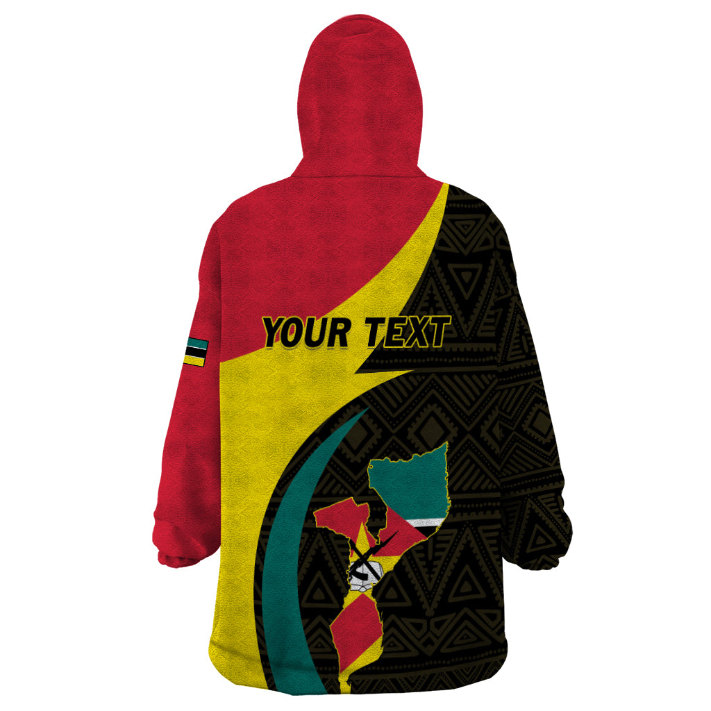 Mozambique Independence Day Wearable Blanket Hoodie Muzambhiki 1975 Anniversary - Wonder Print Shop