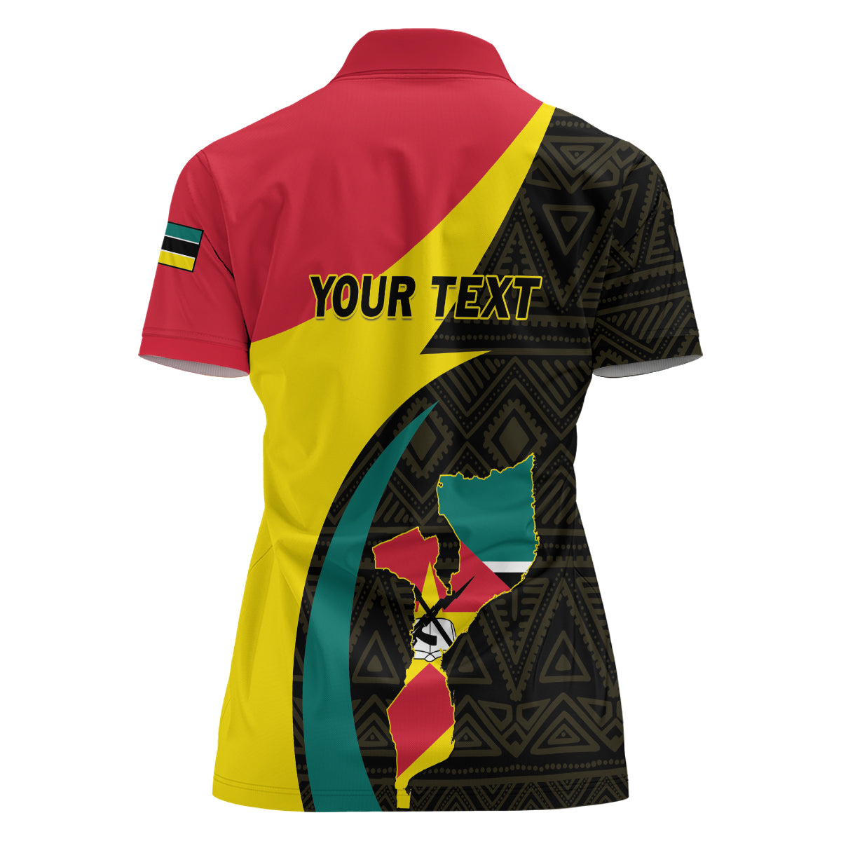 Mozambique Independence Day Women Polo Shirt Muzambhiki 1975 Anniversary - Wonder Print Shop