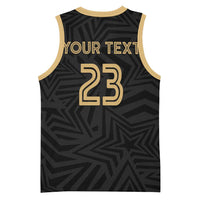 Custom Football 2026 Ghana Basketball Jersey Black Stars Rise