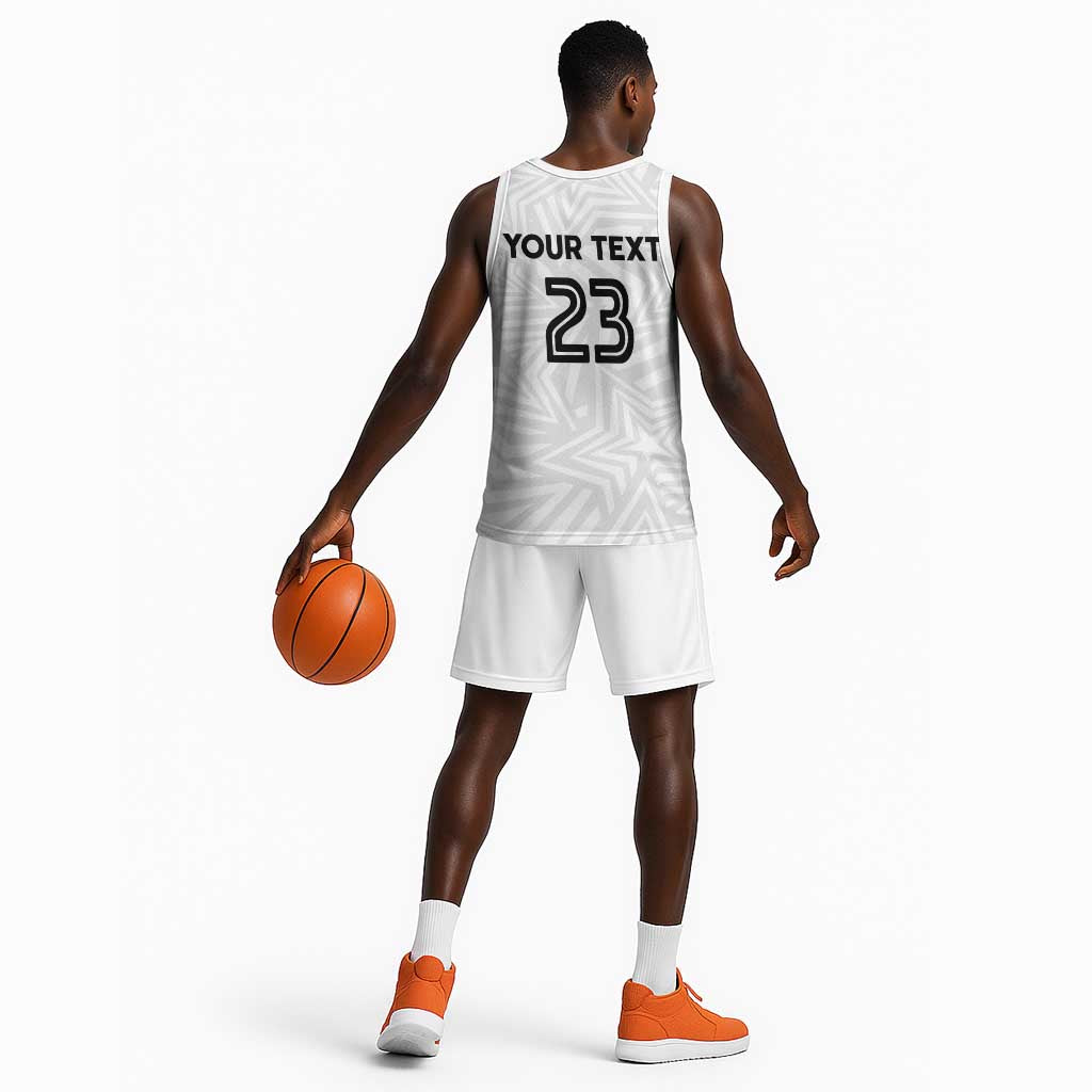 Custom Football 2026 Ghana Basketball Jersey Black Stars Go Glory