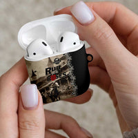 Kentucky Run For The Rose AirPods Case Beige Rose Floral