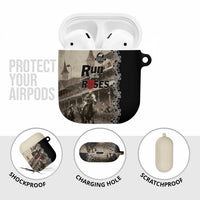 Kentucky Run For The Rose AirPods Case Beige Rose Floral
