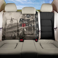 Kentucky Run For The Rose Back Car Seat Cover Beige Rose Floral