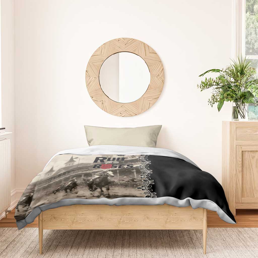 Kentucky Run For The Rose Bedding Set Beige Rose Floral
