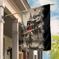 Kentucky Run For The Rose Garden Flag Beige Rose Floral