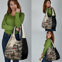 Kentucky Run For The Rose Grocery Bag Beige Rose Floral