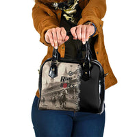 Kentucky Run For The Rose Shoulder Handbag Beige Rose Floral