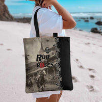 Kentucky Run For The Rose Tote Bag Beige Rose Floral