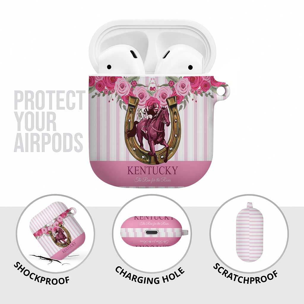 Kentucky Horse Racing AirPods Case Run For The Rose