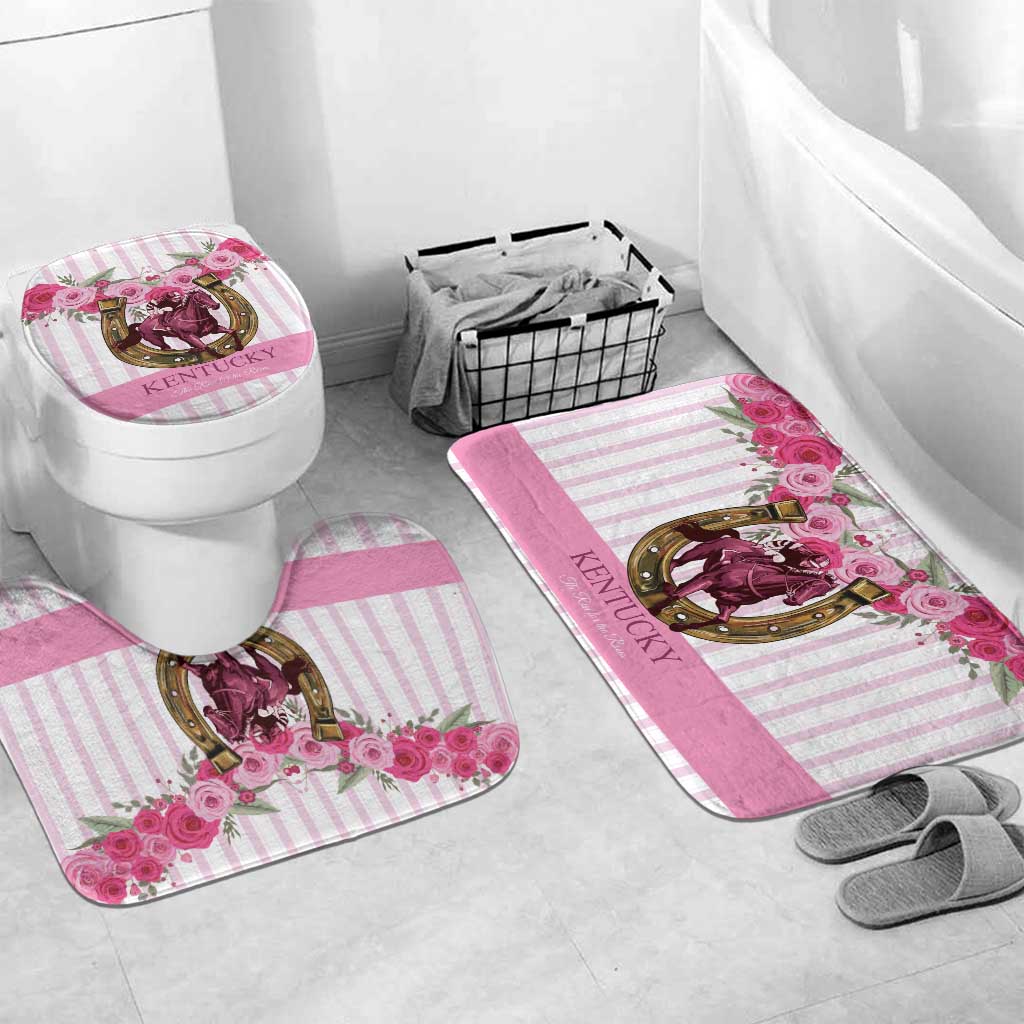 Kentucky Horse Racing Bathroom Set Run For The Rose