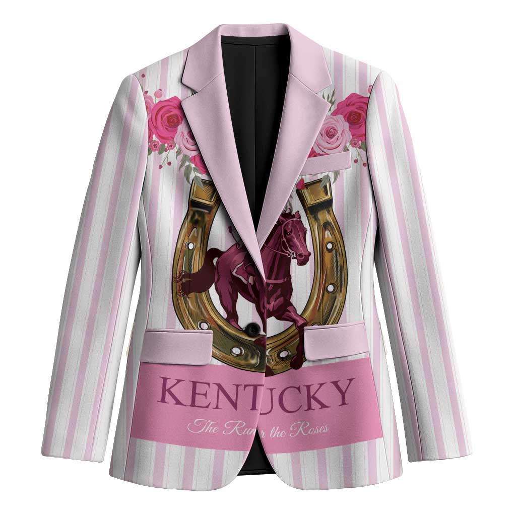 Personalized Kentucky Horse Racing Blazer Run For The Rose