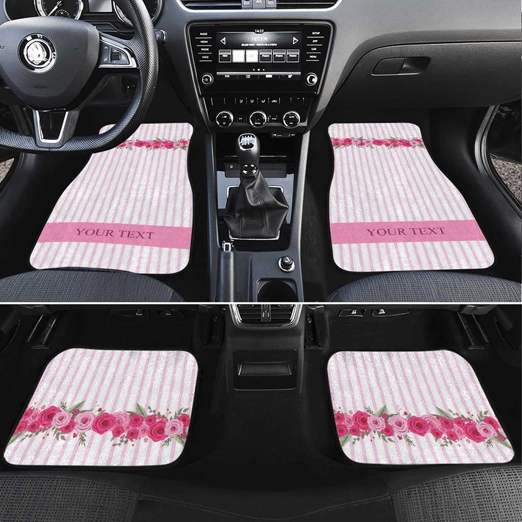 Personalized Kentucky Horse Racing Car Mats Run For The Rose