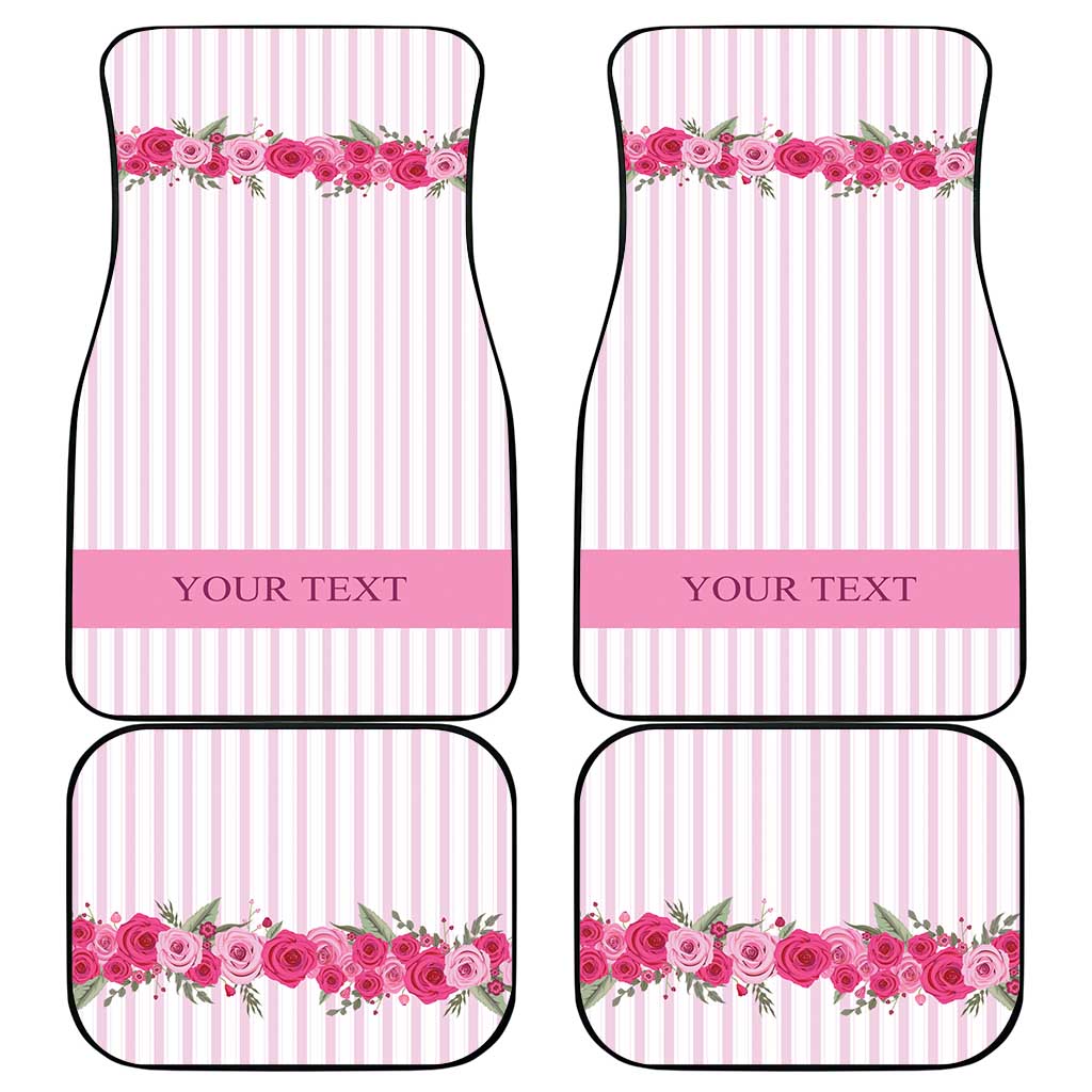 Personalized Kentucky Horse Racing Car Mats Run For The Rose