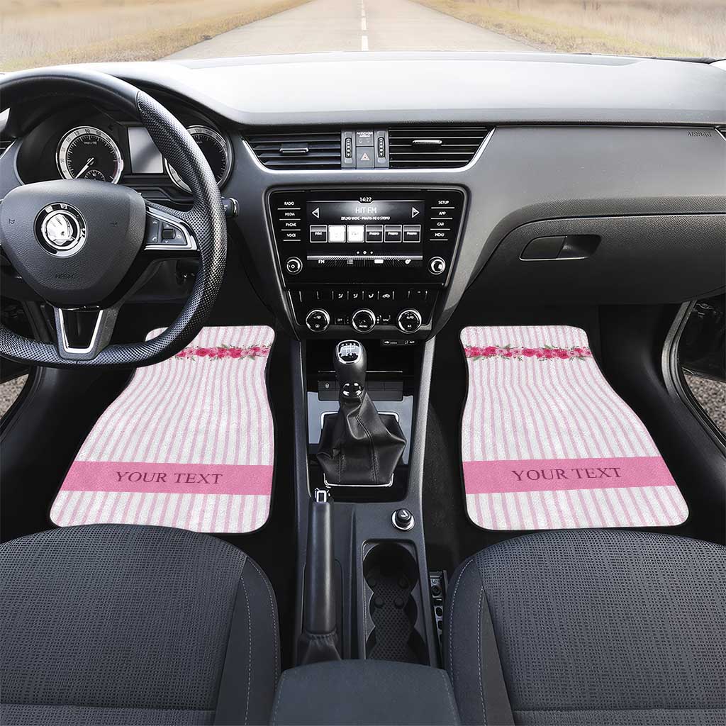 Personalized Kentucky Horse Racing Car Mats Run For The Rose
