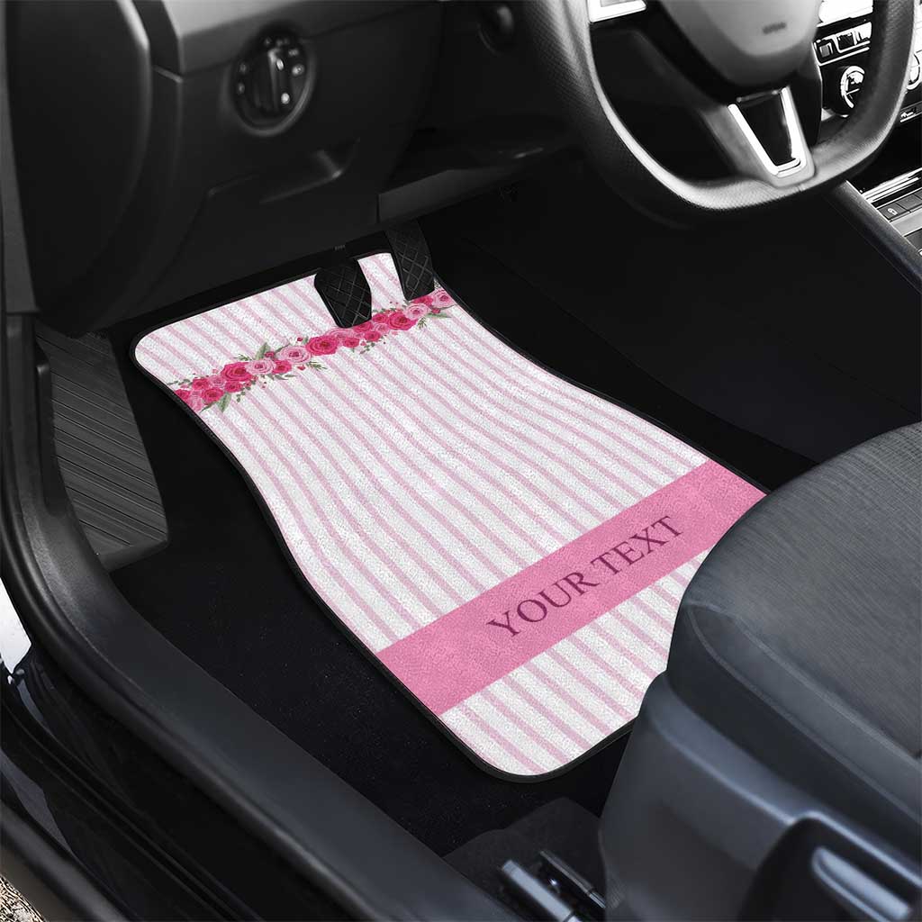 Personalized Kentucky Horse Racing Car Mats Run For The Rose