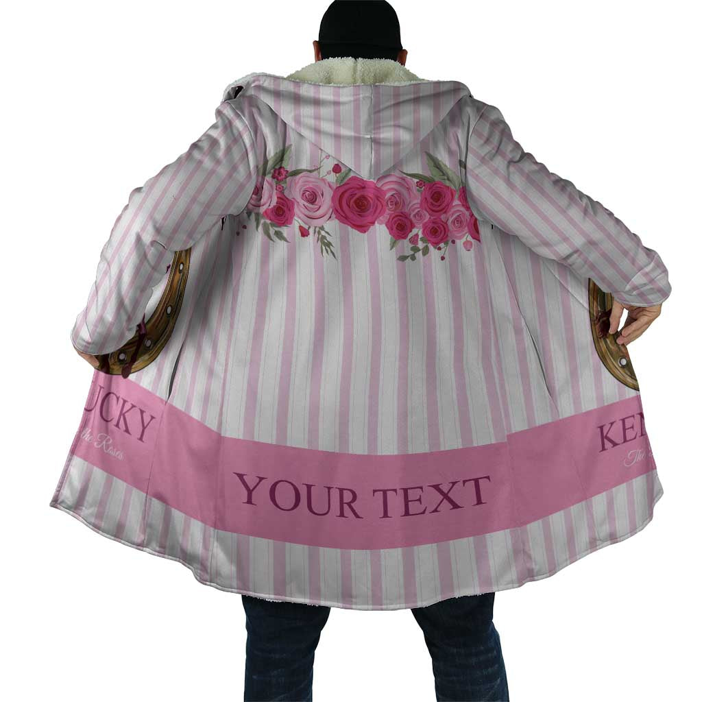 Personalized Kentucky Horse Racing Cloak Run For The Rose
