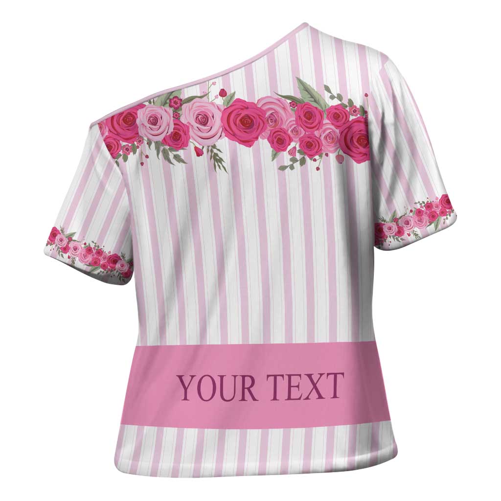 Personalized Kentucky Horse Racing Cross Shoulder Shirt Run For The Rose